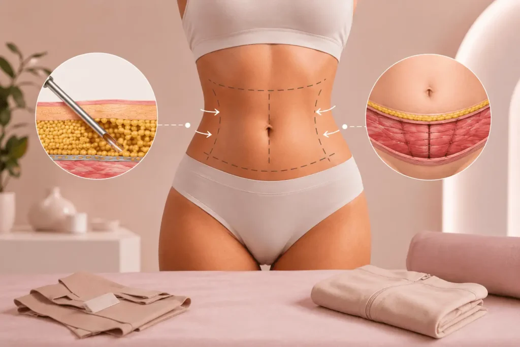 Can You Combine Liposuction With a Tummy Tuck